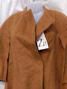 Stylish Wool Blend Coat  🤎