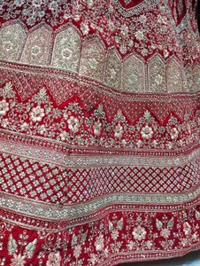 Beautiful Deep Pink Bridal Lehenga