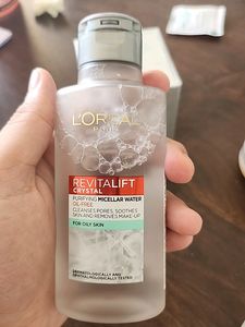 Loreal paris Revitalift Crystal Gel Cream, Micellar Water And Absolut Repair Hair Mask