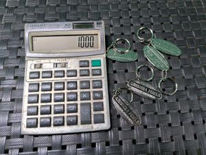 Calculator With Key Chain