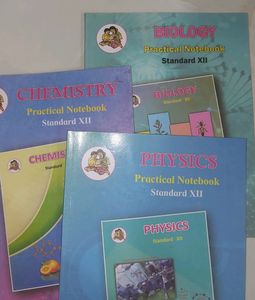 12th Combo 8 Books Textbook+PracticalBook-
