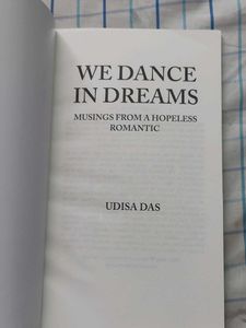 We Dance in Dreams by Udisa Das (poetry book)