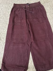 Very Cool Wine Burgundy Coloured Culottes