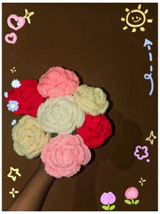 Crochet Flower Bouquet