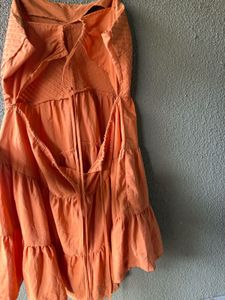 Orange Vacation Dress