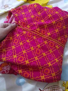 Rangriti Pink Printed Kurti