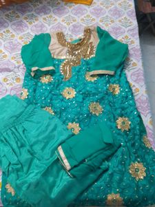 Embroidery Heavy Party Wear Suit