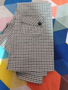 Women&#39;s Black And White Staight Midi Dress
