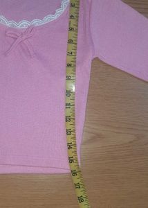Lacey Coquette Pink Crop Top