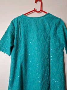 Front And Back Side Same Degine Pattern In Kurta