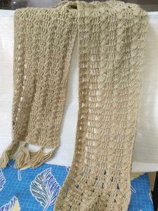 Crochet Knit Scarf