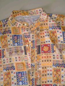 Men&#39;s Printed Kurta