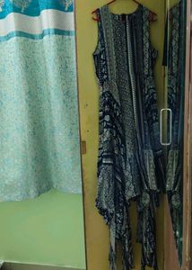 Blue Flary  dress