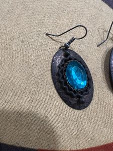 Blue Stone Earrings