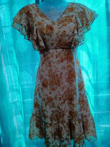 Floral Ruffle Dress