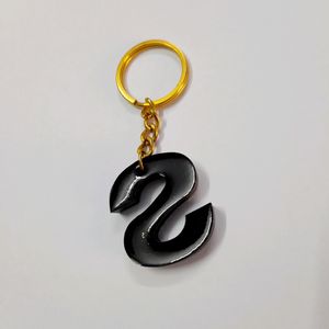S Alphabet Key Chain