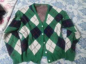 Argyle Cardigan