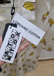 Funky Cartoon Print Shirt