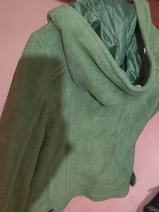 Green Hooded Jacket