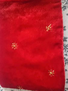 Red Velvet Crossbody Bag