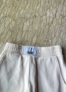 Beige Zara Sweat Pants