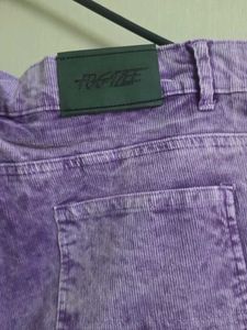 Purple Denim Jeans