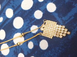 Fancy Golden Diamond Mangalsutra