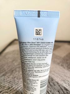 Neutrogena Ultra Sheer Dry Touch Sunblock Spf 50+