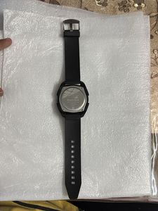 Fastrack Quartz Analog Black Dial PU Strap Watch