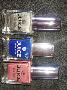 3 Set Of New Juice Nailpolish