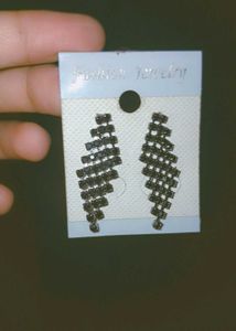 Black Dangle Earrings