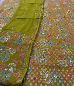Elegant Embroidered Suit