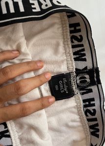 White Skort
