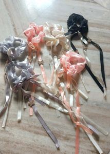 Butterfly Ribbon Scrunchie Set