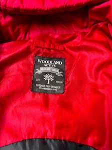 Woodland Red Padded Gillet (Half Sleeves)