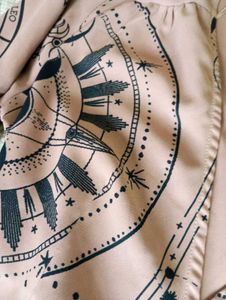 Peace&amp;chaos Horoscope Wrap Dress