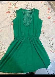 Harpa Green Colour Dress Sleeves 🌸✨✨✨