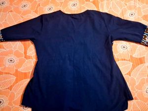 Boho Embroidered Tunic Top