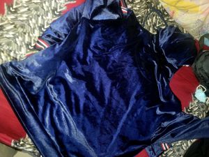 Velvet Hoodie and Joggers Set Co-ord