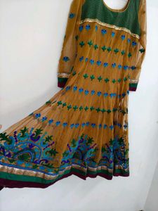 Embroidered Anarkali Dress No Return
