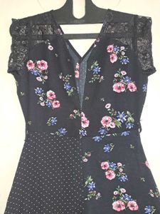 Floral Print Midi Dress