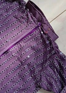 Lavender Kurta Full Set For Women🔥