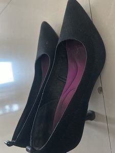 Chic Black Heels with 2 inch heel