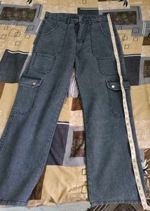 Grey Cargo Pant