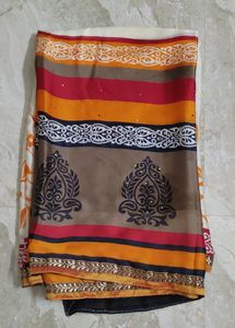 💥Price Drop!!! 💥Chiffon Saree!!
