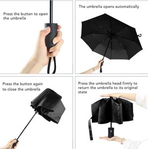 Automatic Open And Close Umbrella ☂️ New With Tag