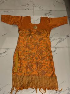 Elegant Orange Kurta
