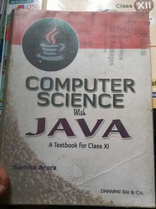 ISC Computer Science Java Class 11th