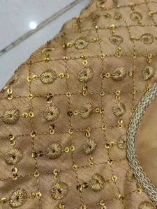 Golden Embellished Blouse