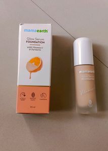 Mamaearth Glow Serum Foundation